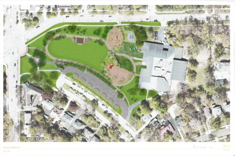 Coventry P.E.A.C.E. Park Site Plan